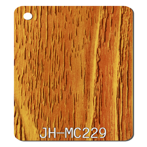 Gran oferta, grano de madera, resistente al agua, alto brillo, para puerta de armario de cocina, lámina acrílica - Product Image 2