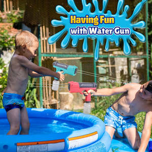 Zomer Buiten Elektrisch Automatisch Waterpistool Pistool Lange Afstand Tuin Waterpistool Speelgoed Voor Kinderen - Product Image 5