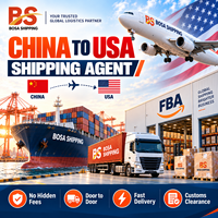 Agent d'expédition DDP vers les États-Unis pour Amazon FBA, transitaire de Shenzhen avec service de fret aérien porte-à-porte
