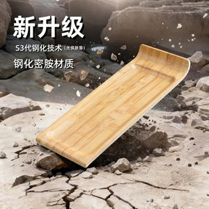 Trendy Mountain-Style Hot Pot with Freshly Sliced Beef Platter, Snowflake Beef <b>Plate</b>, Commercial <b>Melamine</b> Rectangular Grill - Product Image 4