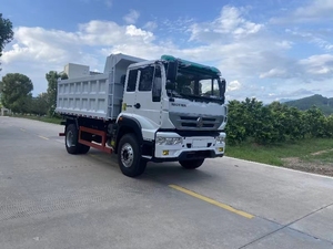 Usine directe HOWO 4X4 camion à benne basculante LHD 220hp capacité de 25 tonnes camion benne à sable automatique quatre roues motrices - Product Image 3