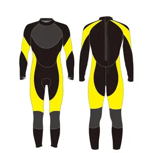 Neopren tüplü 5MM adam dalış dalış elbisesi sörf & Spearfishing sualtı avcılık siyah yüzme şnorkel dalgıç kıyafeti