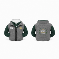 Canette de bière isotherme réutilisable et écologique, de forme personnalisée, avec design de t-shirt et de gilet zippé