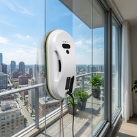 Pembersih Kaca Robotik Slim Body dengan Deteksi Tepi Otomatis