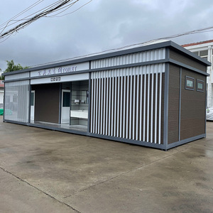 ห้องน้ำสำเร็จรูปแบบพกพา แผงแซนวิชทันสมัย เป็นมิตรกับสิ่งแวดล้อม เหมาะสำหรับสถานที่ท่องเที่ยว ห้องน้ำสาธารณะกลางแจ้ง - Product Image 2