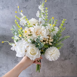 <span class=keywords><strong>D307</strong></span> Top Seller Fleur artificielle Mur Fleurs décoratives Bouquets de fleurs artificielles pour la décoration intérieure et extérieure - Product Image 2