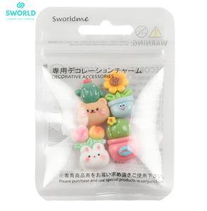 Badge irrégulier en résine pour découpage, design charmant et unique, accessoires à trou et accessoires de bloc, emblèmes et objets artisanaux en résine - Product Image 5