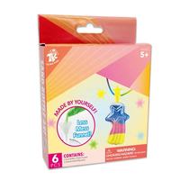 Vente chaude Éducatif Enfants Doux Sable Art Artisanat Non-toxique Glitter Sable Art Arc-En-Ciel Étoile Forme Bouteille DIY Décoration pour Chambre