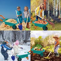 Ensemble d'outils de jardinage 9 pièces pour enfants, kit de culture de plantes en plein air, durable pour les travaux de jardinage