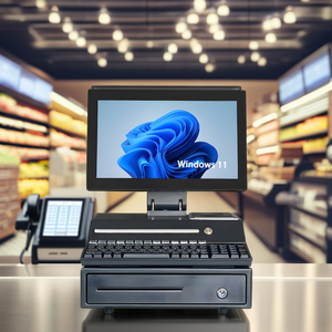 Nhà máy sản xuất hiệu suất tuyệt vời 14 inch POS Hệ thống phần cứng All-in-One cảm ứng điện dung màn hình POS PC - Product Image 3