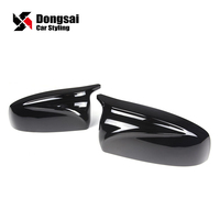 Copri Specchietti Laterali Stile M per BMW X5 E70 X6 E71 2007-2014, Set di Calotte Specchietti Retrovisori in Plastica ABS Lucida Nera