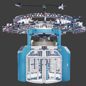 Machine à tricoter circulaire automatique à jersey unique pour tissus de T-shirt avec tricotage de trame et production à grande vitesse de moteur - Product Image 4