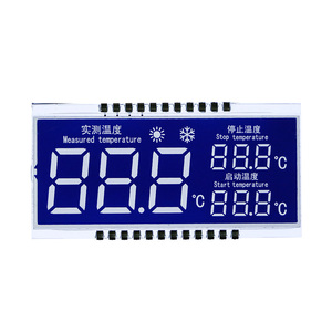 Nhà máy cung cấp tùy chỉnh thực hiện phân khúc TN chế độ đơn sắc <span class=keywords><strong>LCD</strong></span> hiển thị bảng điều chỉnh 3.3V-5.0V Điện áp hoạt động LED đèn nền cho - Product Image 1