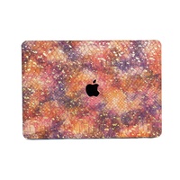 Nouvelle tendance : étui en similicuir PU à motif serpent pour MacBook Pro 14 pouces A2779 A3112