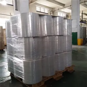 Фабричная упаковка Liying, высокопрочная полиэтиленовая стрейч-пленка, большой рулон 35 кг