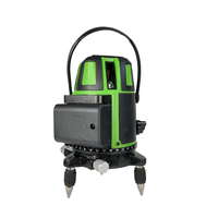 Offre Spéciale 5 lignes 4D faisceau vert haute précision sans fil auto-nivelant 360 degrés niveau Laser rotatif outil de niveau Laser
