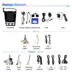 Système audio Android NaviFly 1024*768 8 + 128GB pour VW <span class=keywords><strong>Golf</strong></span> 7 avec 4G LTE WiFi Car Play et Android Auto - Product Image 4