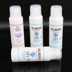 XIXI 120ML Scellant pour peinture au diamant en acrylique avec pinceau pour une fixation permanente et un effet brillant - Product Image 1
