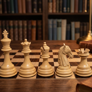 Handcrafted Colombian Knight Pro <b>Wooden</b> <b>Chess</b> <b>Set</b> with Elegant Gift Box for Indoor Play - Product Image 3