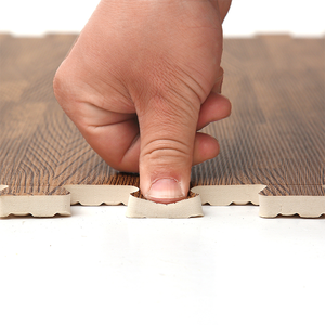 <span class=keywords><strong>Tapis</strong></span> de jeu <span class=keywords><strong>puzzle</strong></span> en <span class=keywords><strong>mousse</strong></span> EVA à base de matériaux renouvelables, 40 dalles, couleur unie, motif grain de bois, confort articulé, mélange unique, imprimé imitation carrelage bois - Product Image 5