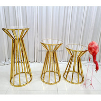 Panier à fleurs de style minimaliste pour mariage, ensemble de table à gâteaux, petite table à dessert, décoration de centre de mariage, fournitures pour cérémonies et événements