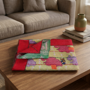 Edredón Kantha con estampado Floral Vintage de la mejor calidad, manta de relleno de algodón bordada a mano para uso doméstico o hotelero, venta al por mayor - Product Image 4