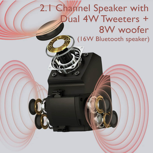 BenQ GV30 GV30 Mini Video <b>Projector</b> Android 10 1080P Resolution 30 ANSI Lumens LED Built-in Speakers Short Throw Portable for Be - Product Image 3