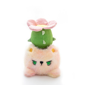 Jouets en peluche en gros personnalisés : Adorables tournesols en <span class=keywords><strong>pot</strong></span>, jouets en peluche doux pour la décoration - Product Image 3