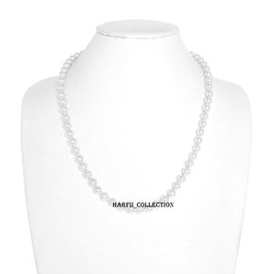 Collier élégant fait main en résine vintage avec perles, bijoux de mode stylés pour mariages et événements - Product Image 2