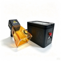 Machine marquage laser fibre portable ELG 20W-100W, écran tactile HD, gravure métal profonde, garanti 2 ans