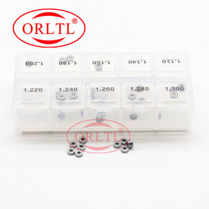 ORLTL 100 Pcs Common Rail Injector Adjusting <strong>Washers</strong> <strong>Shims</strong> Gasket B24 Adjustment Standard Sealing <strong>Washer</strong> Size 1.12mm-1.30mm - Product Image 4