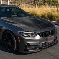 Capot de capot en Fiber de carbone pour Bmw F80 F82 M3 M4, capot GTS Style 2012 +