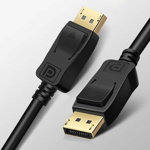 สาย DisplayPort 4K 1.8M DP TO DP สำหรับโปรเจคเตอร์และคอมพิวเตอร์เวอร์ชัน1.4 DisplayPort เป็น HDMI Audio & Video Cable - Product Image 5