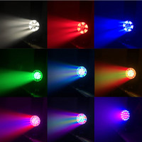 Yinuo Professional 19*15W RGBW DMX512 4-en-1 Zoom LED Moving Head Light Wash DJ Stage Lights pour Discothèque/Club/Fête/Bar
