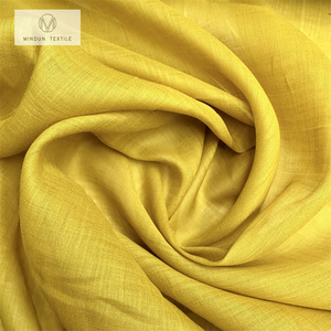 Mindun <strong>Yarn</strong> 36*36 60gsm 100 <strong>Ramie</strong> Wrinkled Pure <strong>Yarn</strong> Fabric China for Women Scarf - Product Image 6