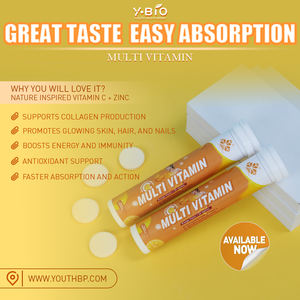 Tabletas Efervescentes de Vitamina C Compleja Premium OEM, 20 Unidades, Refuerzo Inmunológico para Trabajadores de Oficina y Estudiantes, en Stock - Product Image 3