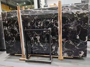 Factory Century Black Ice Flower Mármol Piedra natural para proyectos <span class=keywords><strong>de</strong></span> Villa y hogar Paredes <span class=keywords><strong>de</strong></span> fondo personalizadas <span class=keywords><strong>Escaleras</strong></span> - Product Image 4