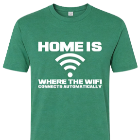 เสื้อยืดฮิปฮอปผู้ชายลายกราฟิกสุดเท่ แนวสตรีทแวร์ ผ้าฝ้ายโอเวอร์ไซส์ แขนสั้น พร้อมสโลแกน WiFi สุดฮา - Product Image 5