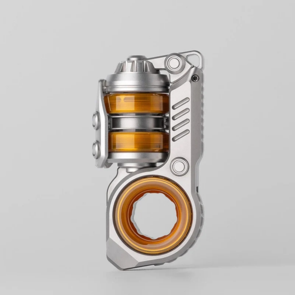 GoBiggeR Metal Fidget Spinner Toy for Stress Relief & ADHD