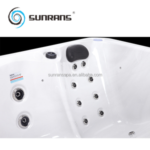 Bain à remous <span class=keywords><strong>extérieur</strong></span> de luxe Sunrans pour 5 personnes, avec <span class=keywords><strong>3</strong></span> sièges et 2 chaises longues - Product Image 4