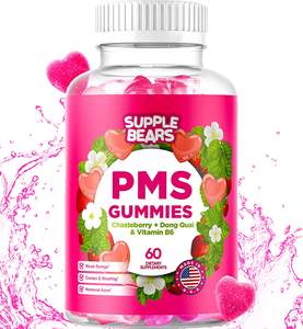 NON ogm equilibrio ormonale PMS Gummies pms gommoso vitamina B6 dolore mestruale delle donne PMS gommoso - Product Image 1