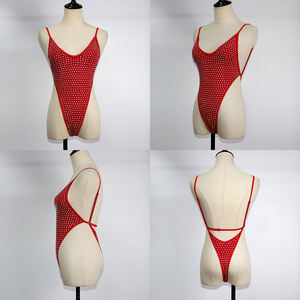B101 moda seksi kız mayo Bodysuit kristal performans giyim kadın mayo tek parça taklidi Bodysuit gece elbisesi - Product Image 6