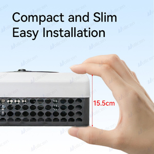 Điện Tử Đôi Điện 12V 24V 48V 72V AC Máy Nén Mới Bãi Đậu Xe Điều Hòa Không Khí Cho Xe Tải Xe Ô Tô Xe Tải Xe Camper RV Van Fan - Product Image 3