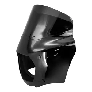 Couvercle de carénage de phare ABS noir pour <span class=keywords><strong>Harley</strong></span> Softail Fat Bob FXFB FXFBS 2018-2023 - Product Image 2