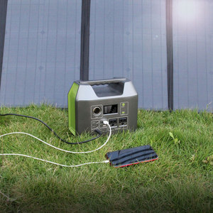 Generador <span class=keywords><strong>Solar</strong></span> Portátil de 250W MPPT, Onda Sinusoidal Pura, Arranque Eléctrico Silencioso para Carga de Autos, Hogar, Camping, RV, Uso en Exteriores, Litio - Product Image 4