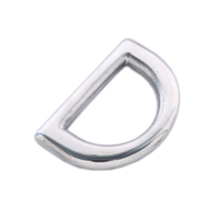 Anneau de fixation en acier inoxydable 316 en forme de D, œillet de fixation pliable hautement poli pour bateau, navire et camion