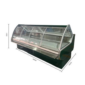 3M siêu thị <span class=keywords><strong>Deli</strong></span> thực phẩm hiển thị Máy làm lạnh nóng bán tủ lạnh trưng bày thương mại với làm mát không khí cho tủ lạnh Lò mổ - Product Image 2