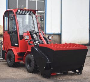 Minirasteador/Hoflader/cargador de pala con certificado CE EPA, maquinaria agrícola de 1 tonelada, venta directa de fábrica de China - Product Image 5