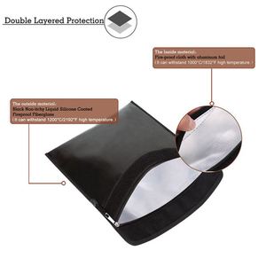 Customizable Office School Home Use Waterproof and Fireproof <b>Document</b> <b>Bag</b> Filing Products with Size and Logo Options - Product Image 4