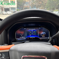 Tableau de bord LCD 12,3 pouces pour Chevrolet Silverado GMC Sierra 2013-2020, tableau de bord numérique de voiture, cockpit virtuel, panneau d'instruments, compteur de vitesse